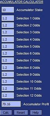 accumulator odds calculator|Accumulator Calculator .